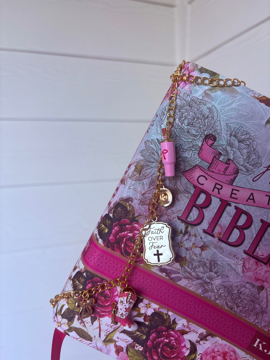 Faith Over Fear Bible Chain