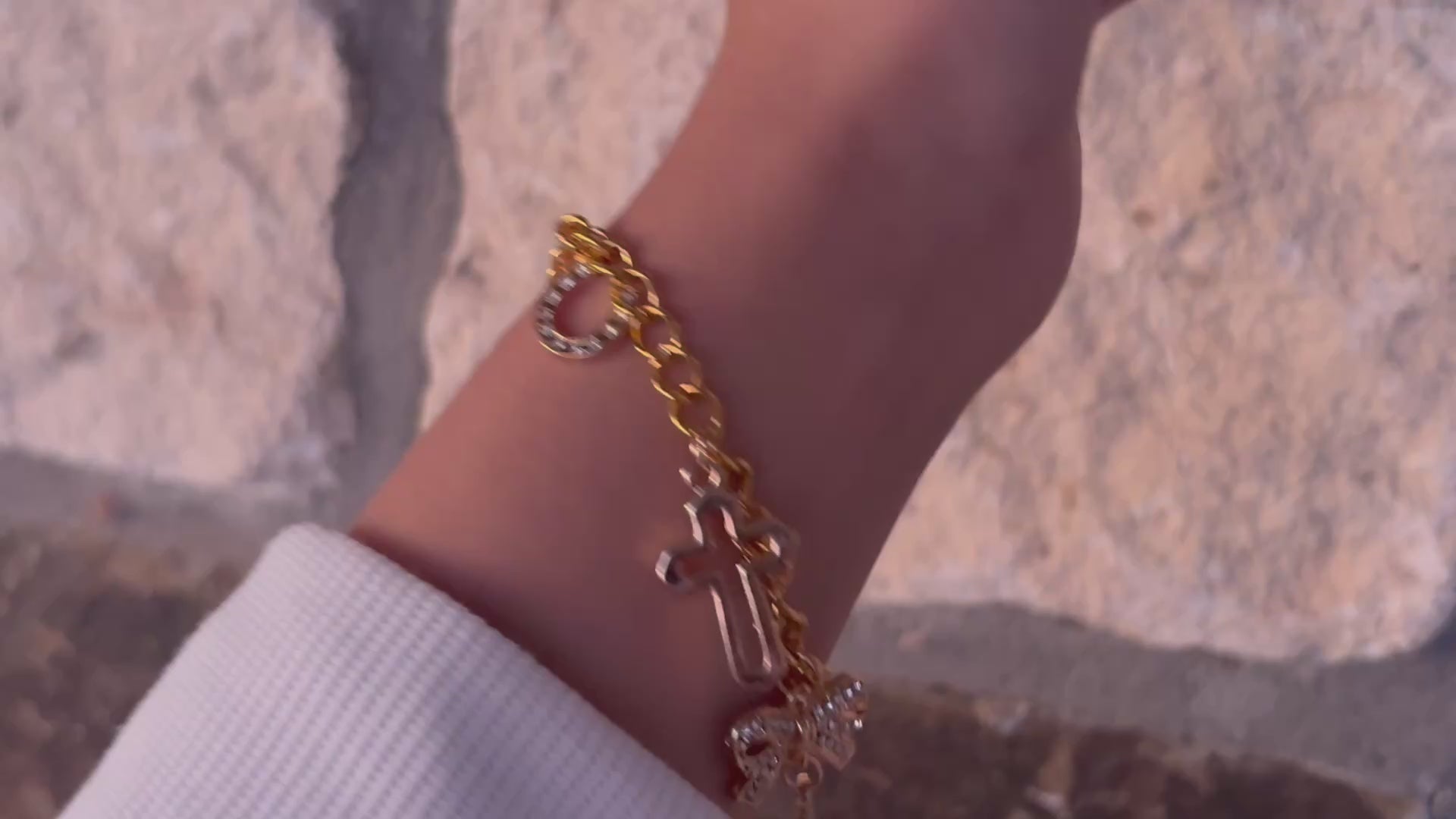 Faithful Charm Bracelet